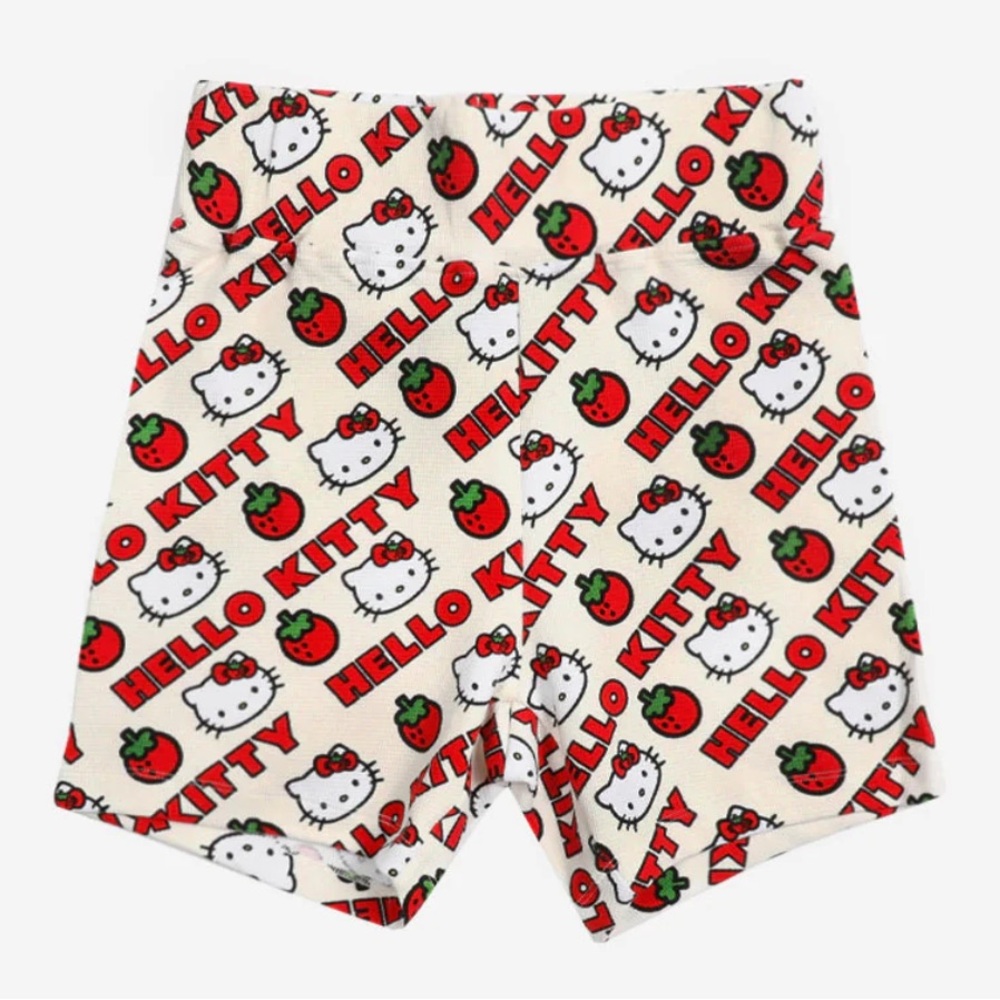 Hello Kitty high waist shorts